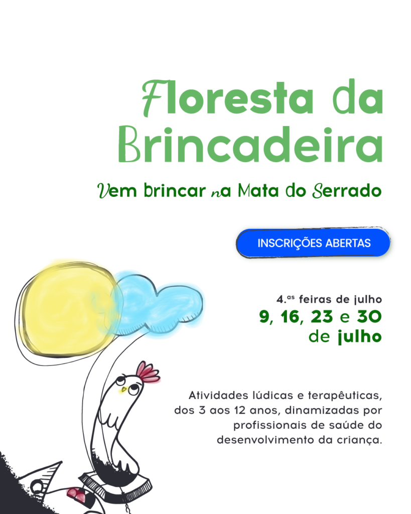 Floresta da Brincadeira, 2025, atividades de verão para crianças