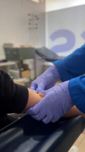 Um Laboratório com História, Colheita de Análises Clínicas CSH