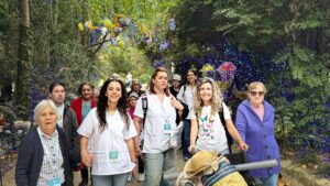 A Residência foi ao Zoo, grupo no passeio