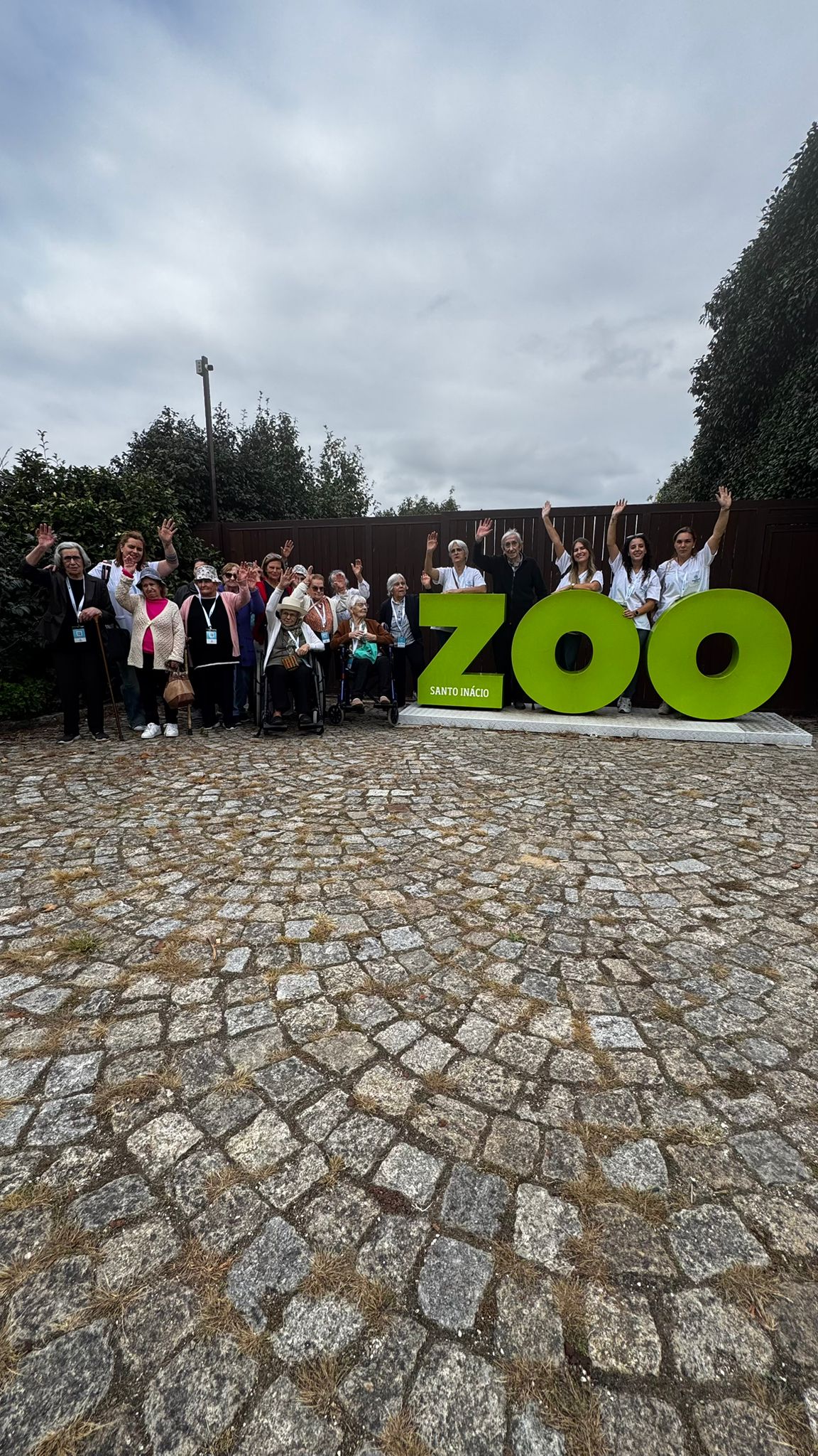 A Residência foi ao Zoo